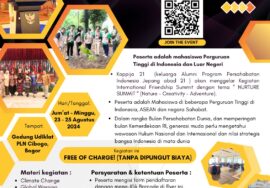 Nurture Summit: Menyemai Persahabatan dan Kepedulian Lingkungan di Era Global