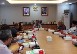 Audiensi DPP KAPPIJA21 diterima oleh Bapak Dr. Ir. Prakoso, M.M., Deputi Bidang Hubungan Antar Lembaga, Sosialisasi, Komunikasi, dan Jaringan BPIP RI di kantor BPIP Jakarta, membahas kolaborasi nilai kebangsaan dan kepemimpinan muda dalam rangka NLF & IYLA 2025.