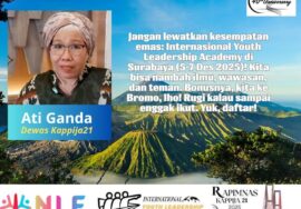 Ati Ganda Ajak semua handai taulan hadir di NLF Surabaya