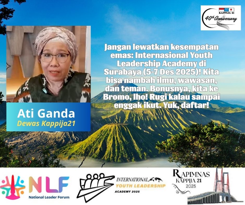 Ati Ganda Ajak semua handai taulan hadir di NLF Surabaya