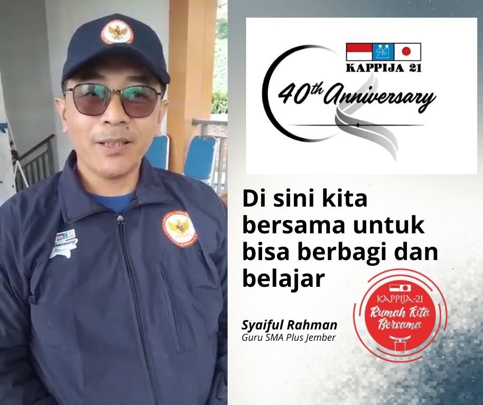 Syaiful Ramah, Guru dari Jember bersyukur dan terkesan dengan kegiatan RLF Kappija21