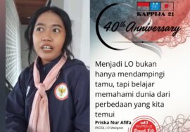 Priska jadi jembatan antar negara