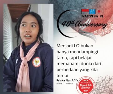 Priska jadi jembatan antar negara