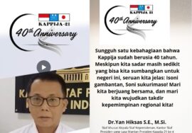 Yan Hiksas menyambut 40 tahun ultah kappija21