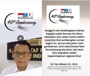Yan Hiksas menyambut 40 tahun ultah kappija21