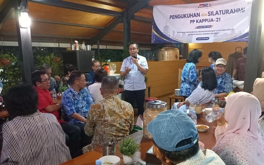 Pengukuhan resmi Pengurus Pusat Kappija21 periode 2026–2029 di Jakarta bersama alumni, pengurus daerah, dan perwakilan JICA Jepang dalam acara silaturahmi nasional untuk mempererat hubungan Indonesia–Jepang.