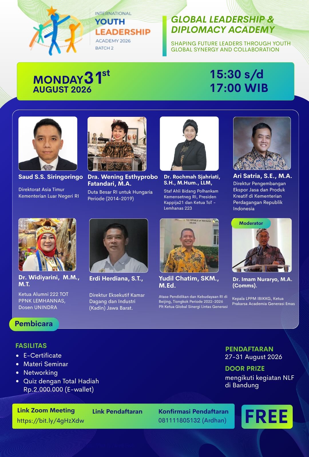 Flyer IYLA 2026 Batch 2 — full view